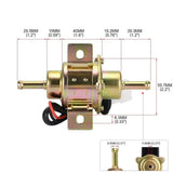 12V Universal Electric Fuel Pump EP5000 3-5 psi Petrol or Diesel