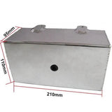 2L Universal Polished Washer Bottle Intercooler Spray Tank