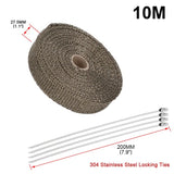 2.5cm Exhaust Thermal Tape Header Heat Wrap