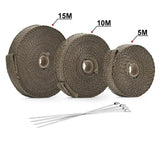 2.5cm Exhaust Thermal Tape Header Heat Wrap