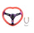 350MM Red Deep Crystal Neo Steering Wheel