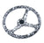 350MM Skull Look Deep Dish Steering Wheel