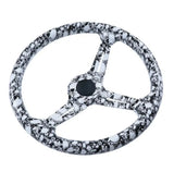 350MM Skull Look Deep Dish Steering Wheel