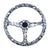 350MM Skull Look Deep Dish Steering Wheel