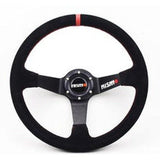 NS-R 350mm Suede Steering Wheel