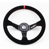 NS-R 350mm Suede Steering Wheel