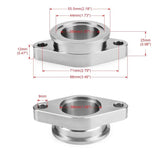 38mm To 38mm Stainless Steel MV-R V Band Wastegate Flange Adapter