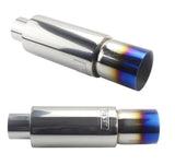 Racing Exhaust Muffler Straight Tip 90mm 3.5"