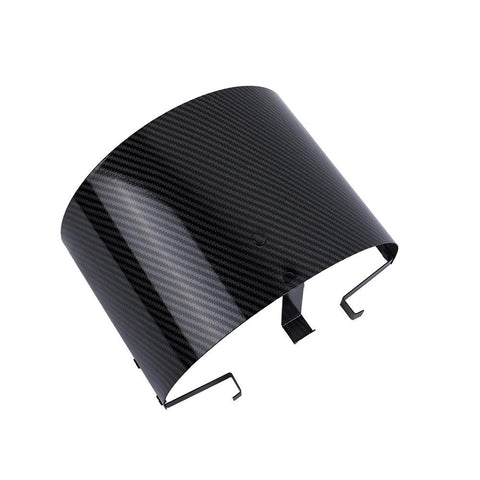 Air Intake Carbon Fiber Filter Heat Shield For 2.5" - 3.5" JDM Performance