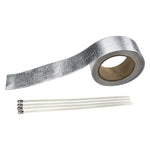 Aluminum Reinforced Tape Adhesive Backed Heat Shield Resistant Wrap