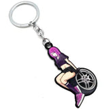 Anime Miata Girl Keyring