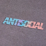 Antisocial Jdm Windshield Stickers Vinyl