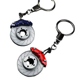 Brake Disc Alloy Car Part Keyring