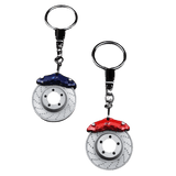 Brake Disc Alloy Car Part Keyring