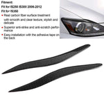 Carbon Fibre Style Headlight Eyebrow for Lexus IS250 IS300 06-12 JDM Performance