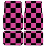 Checkerboard Car Floor Mats