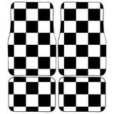 Checkerboard Car Floor Mats