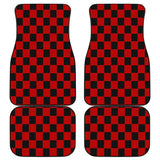 Checkerboard Car Floor Mats