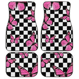 Checkerboard Car Floor Mats