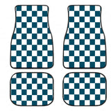 Checkerboard Car Floor Mats