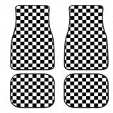 Checkerboard Car Floor Mats