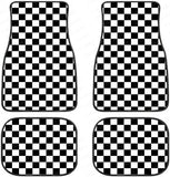 Checkerboard Car Floor Mats