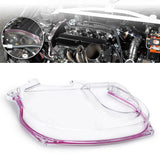 Clear Cam Gear Timing Belt Cover For Mitsubishi EVO 9 IX MIVEC 4G63
