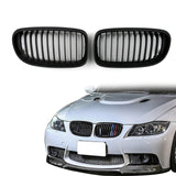 Front Kidney Grill Mesh Grille Nose For BMW E90 E91 LCI (2009-2012) JDM Performance