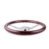 Genuine Wood Grain Steering Wheel Classic 15inch 380mm JDM Performance