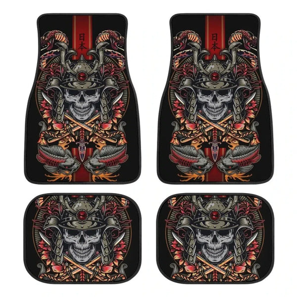 Ghost Samurai Car Floor Mats