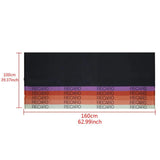 Graduation Rainbow Recaro Fabric