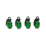 Grenade Alloy Tire Valve Caps