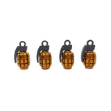 Grenade Alloy Tire Valve Caps