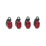 Grenade Alloy Tire Valve Caps