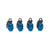 Grenade Alloy Tire Valve Caps