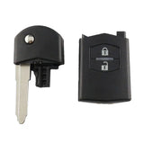 Uncut Blade 2 Button Remote For Mazda 3 5 6  M6 M3 RX8 MX5