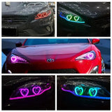 Heart Shaped Lights - Halo Angel Eyes