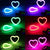 Heart Shaped Lights - Halo Angel Eyes