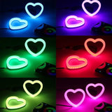 Heart Shaped Lights - Halo Angel Eyes
