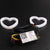 Heart Shaped Lights - Halo Angel Eyes