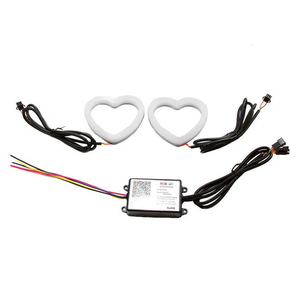 Heart Shaped Lights - Halo Angel Eyes