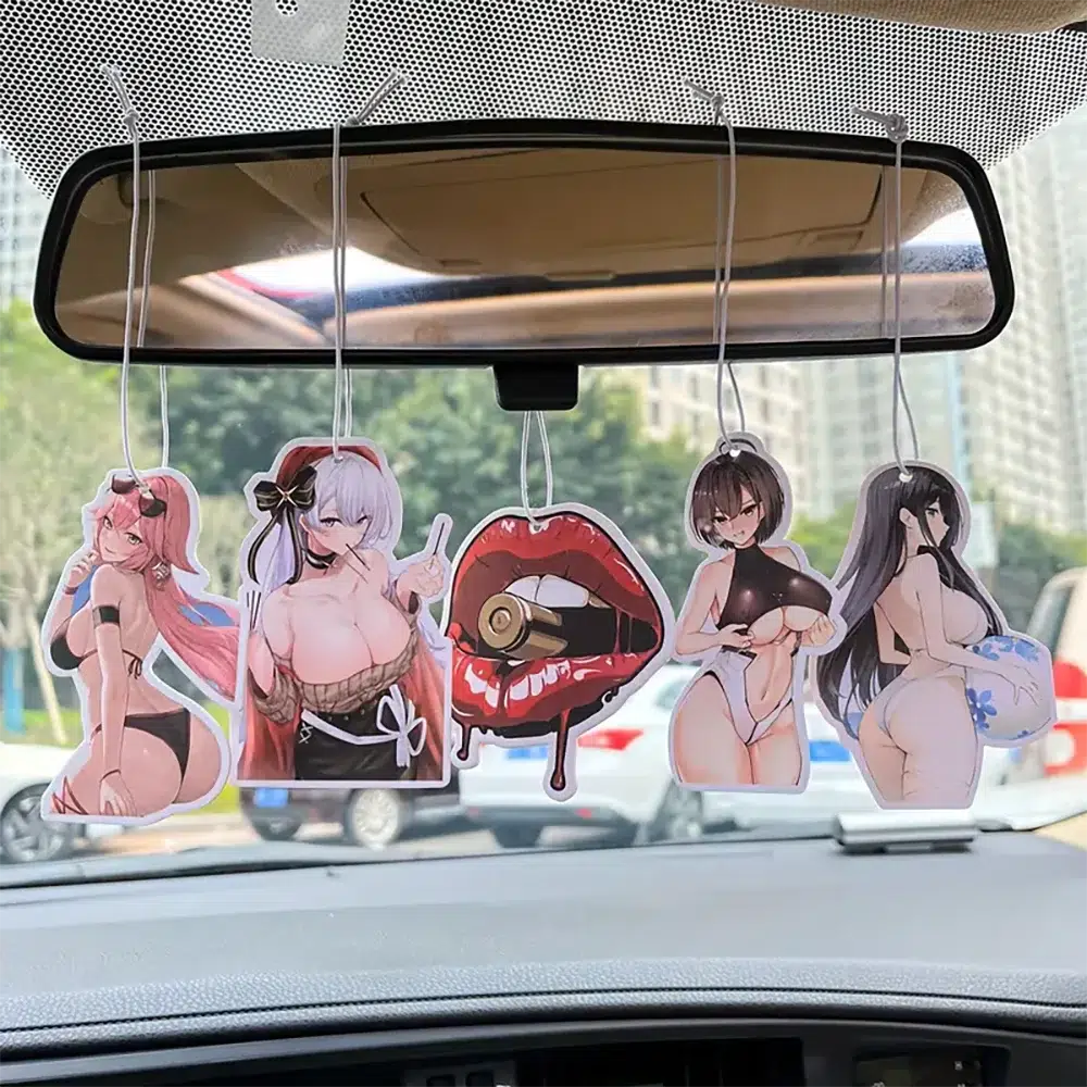 JDM Car Air Freshener Anime Sexy Girl – JDM Performance