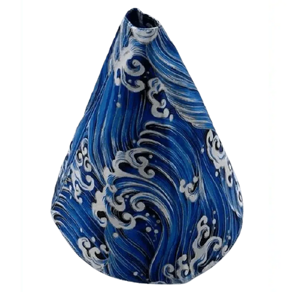 JDM Fabric Blue Waves Gear Shift Boot