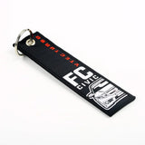 JDM Keychain Culture Fabric Embroidery Keyring