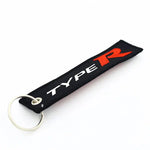 JDM Keychain Culture Fabric Embroidery Keyring