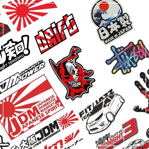 JDM Stickers Japanese Jdm Car Decals