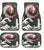 Japanese Wave Yin Yang Car Mats
