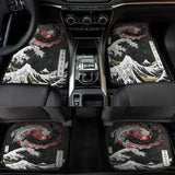 Japanese Wave Yin Yang Car Mats