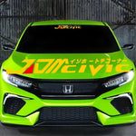 Jdm Front Windshield Stickers Civic