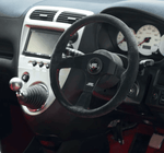 Jdm Mugen Steering Wheel 14inch 350mm Suede JDM Performance